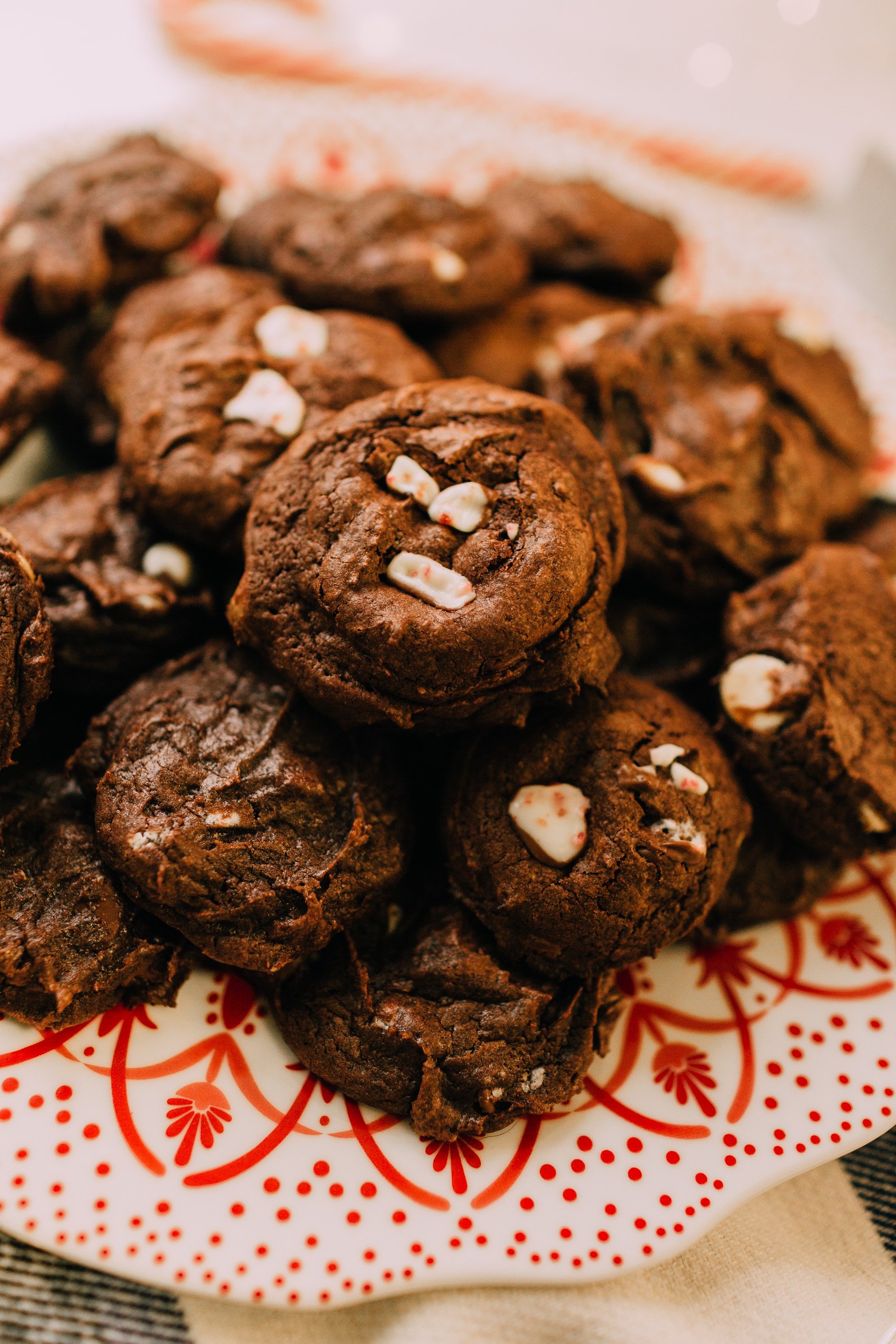 Peppermint White Chocolate Chip Cookies - Our Best Bites