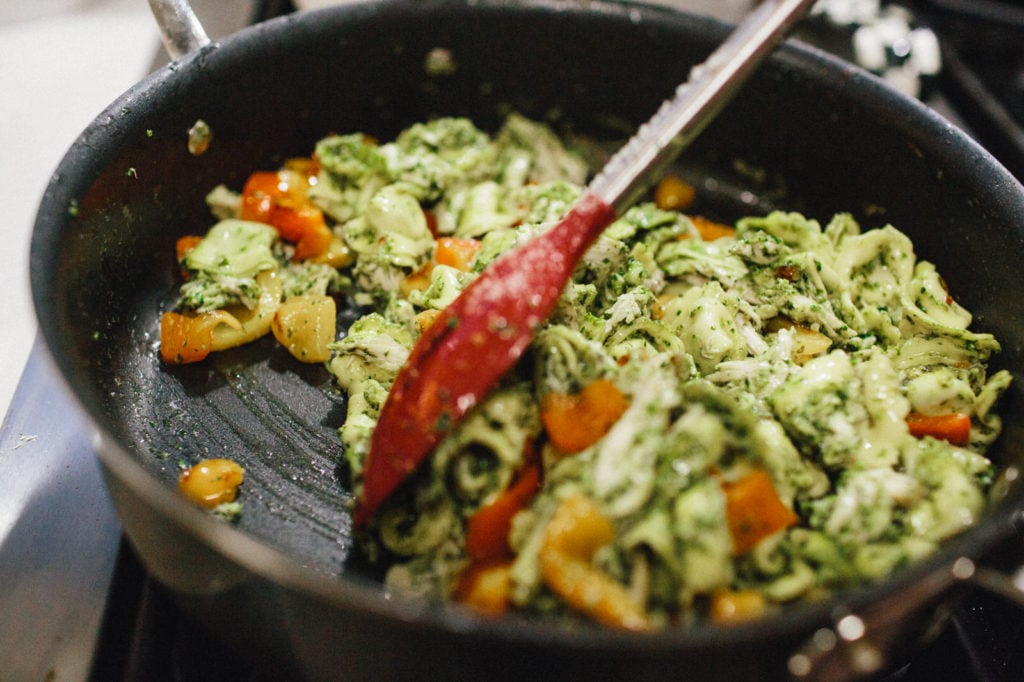 Chicken Pesto Ravioli Recipe — Hello Adams Family