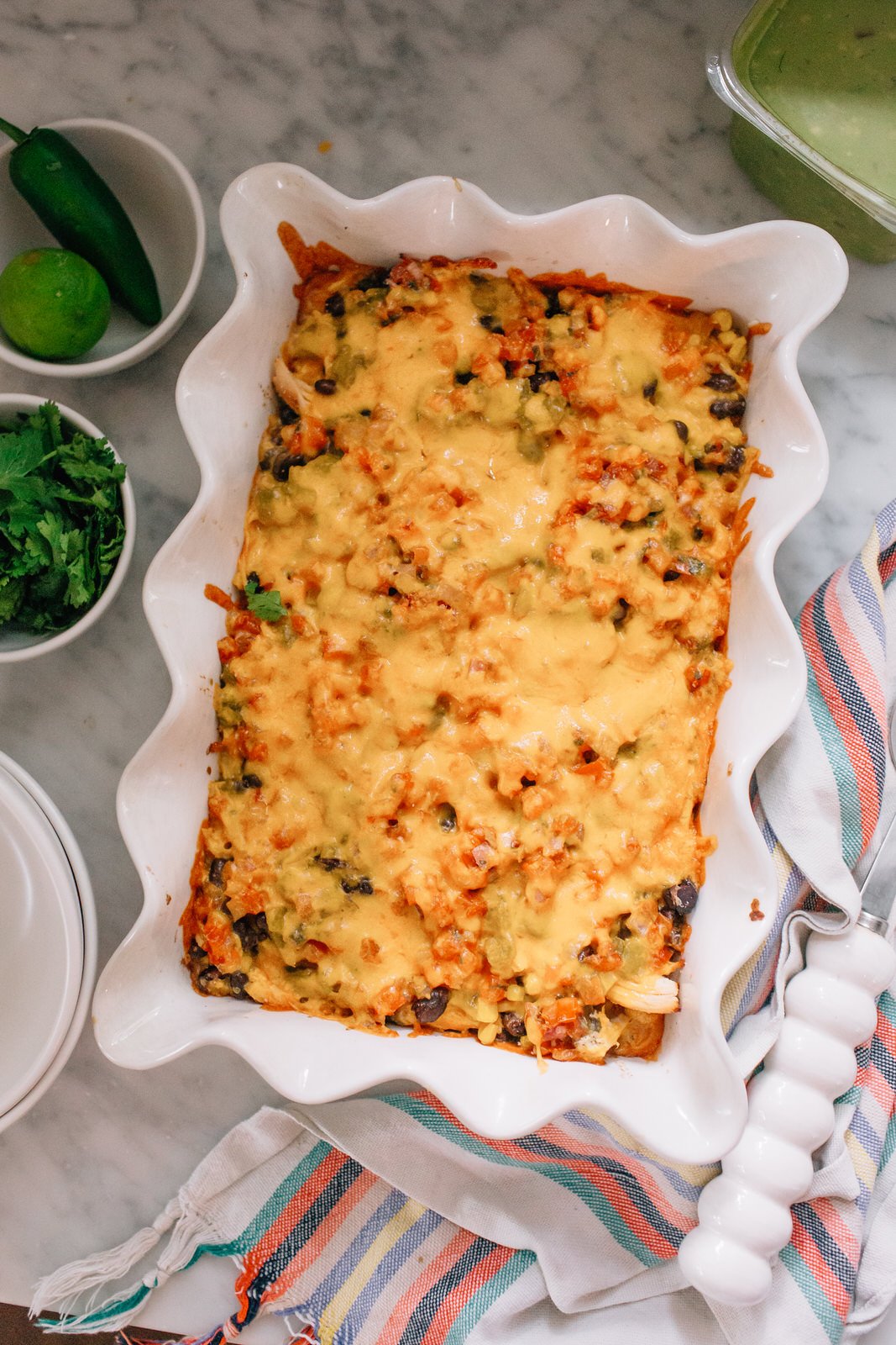 oven baked taco bowls