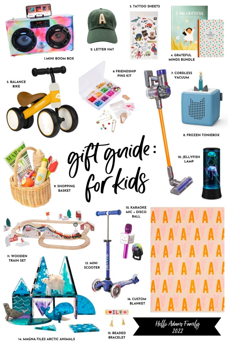2022 Holiday Gift Guides: Gifts for Kids — Hello Adams Family