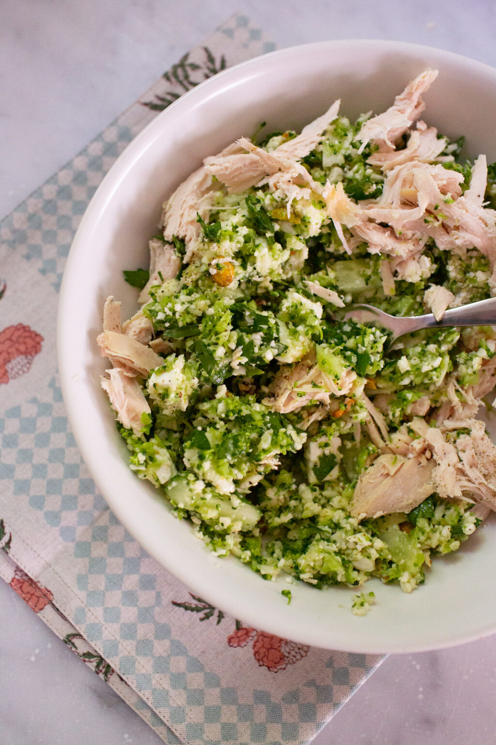 Broccoli Cauliflower Tabouli Recipe — Hello Adams Family