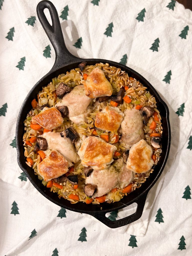 One Pot Chicken, Veggie and Rice