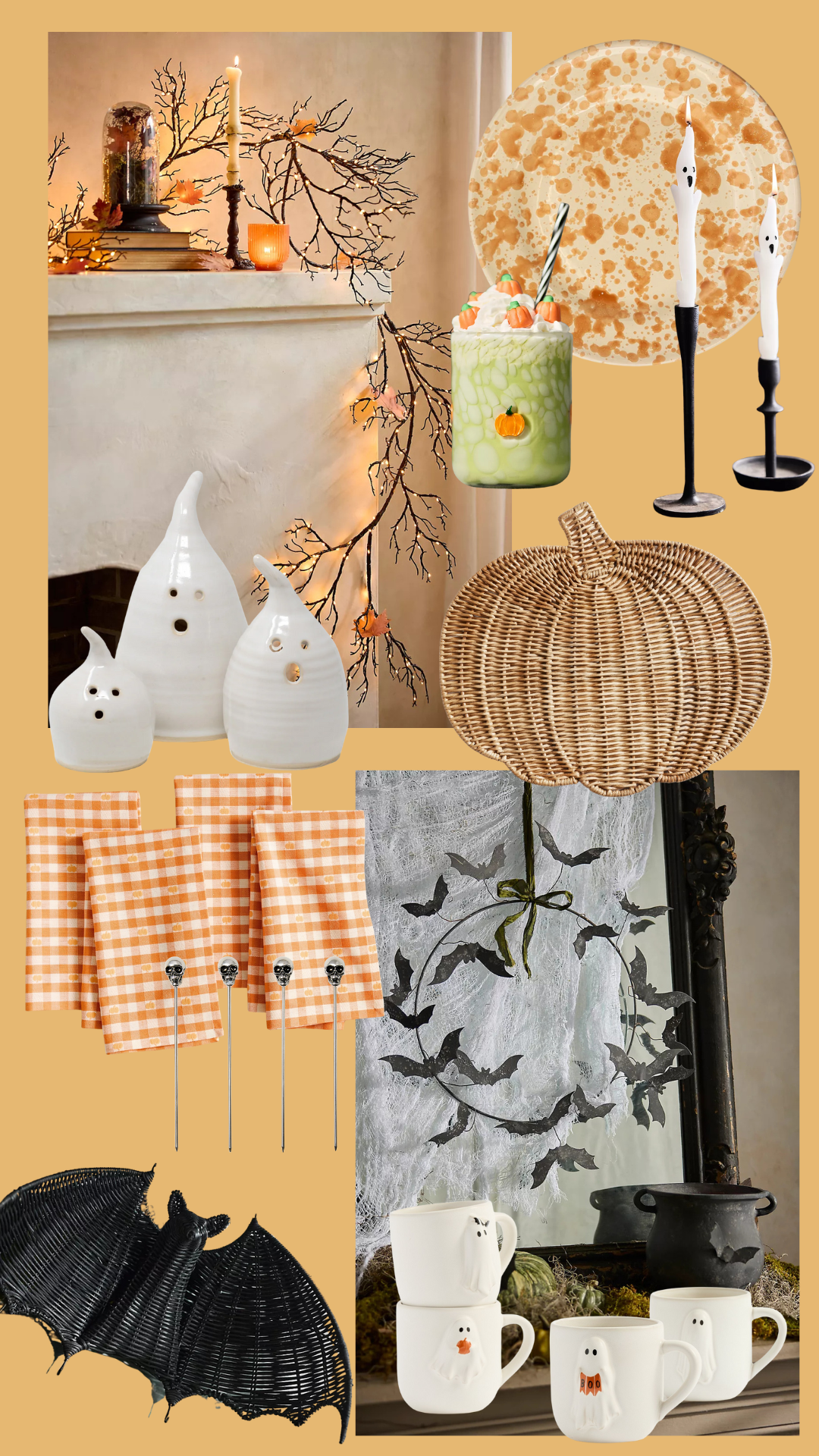 not cheesy Halloween decor, classic halloween decor, Halloween family favorites