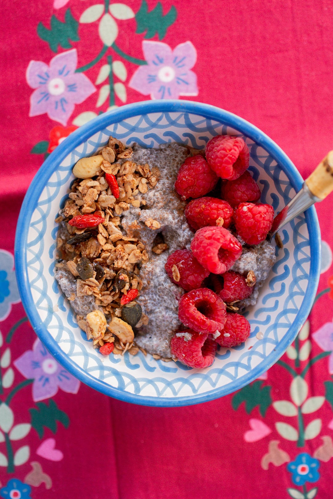chia seed pudding recipe, fiber rich meals, chia seeds