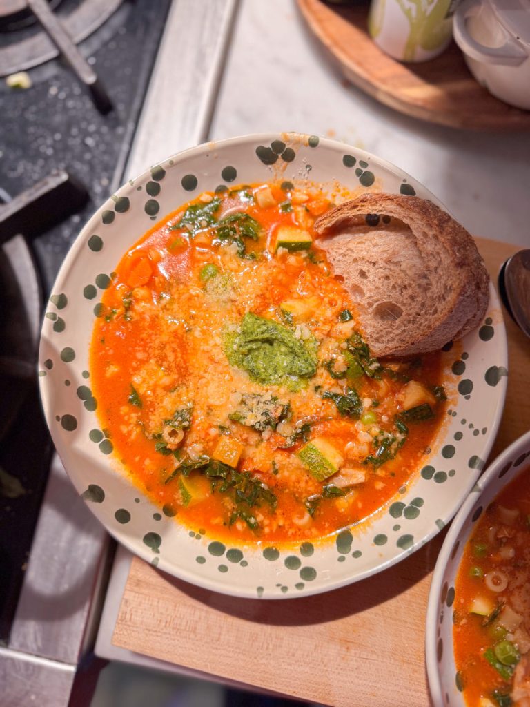 Chicken Minestrone Soup Recipe