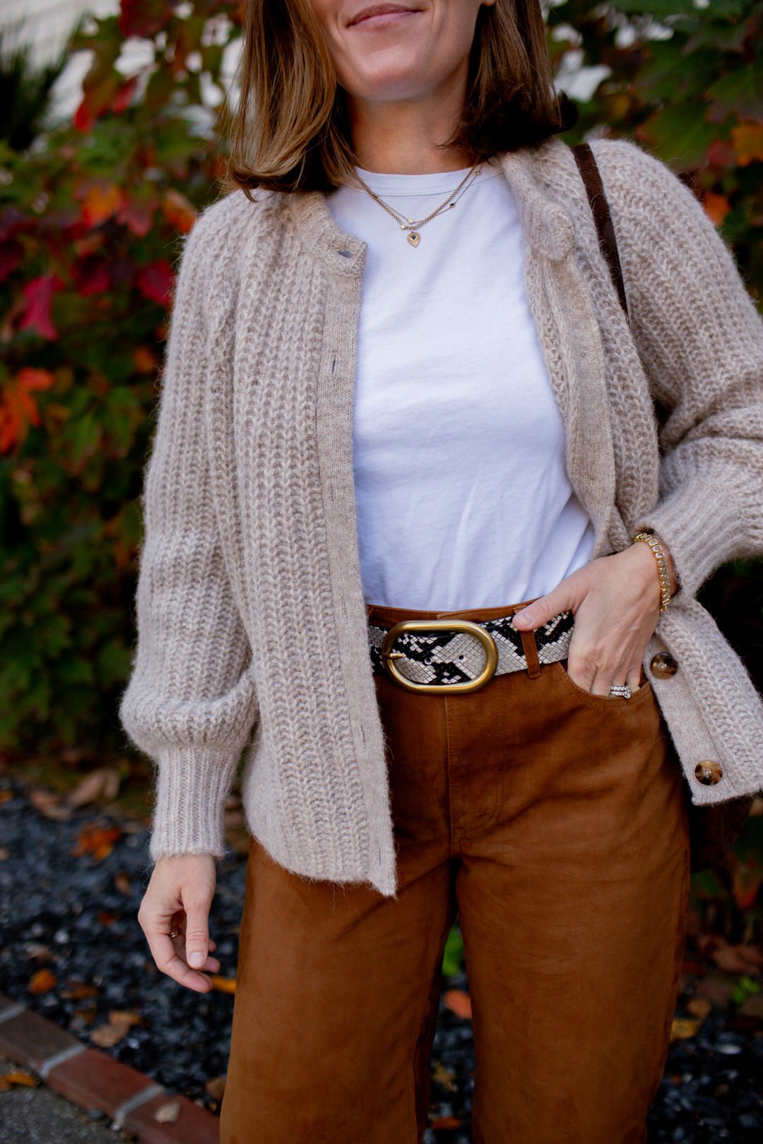 women's suede pants for fall