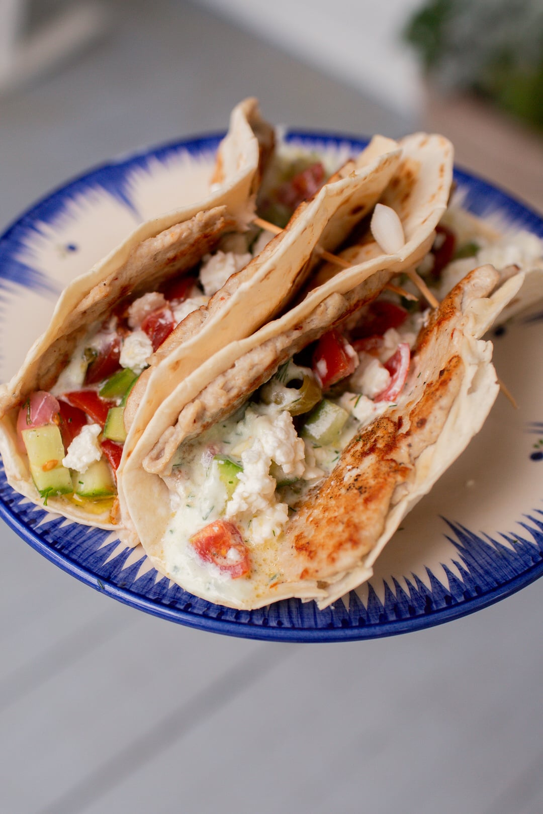 homemade ground turkey gyros, mediterranean recipes