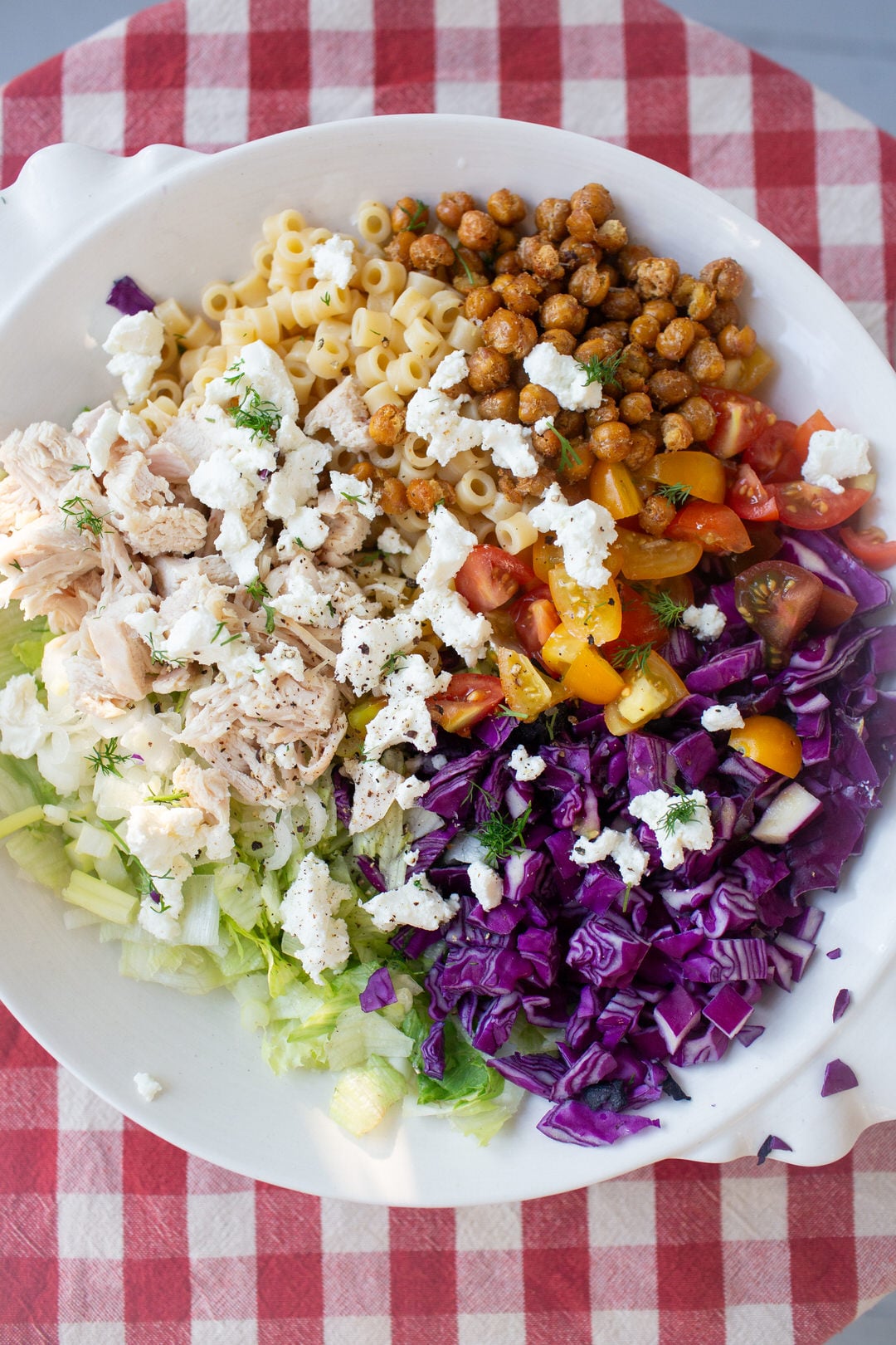 Portillo's chopped salad inspired recipe