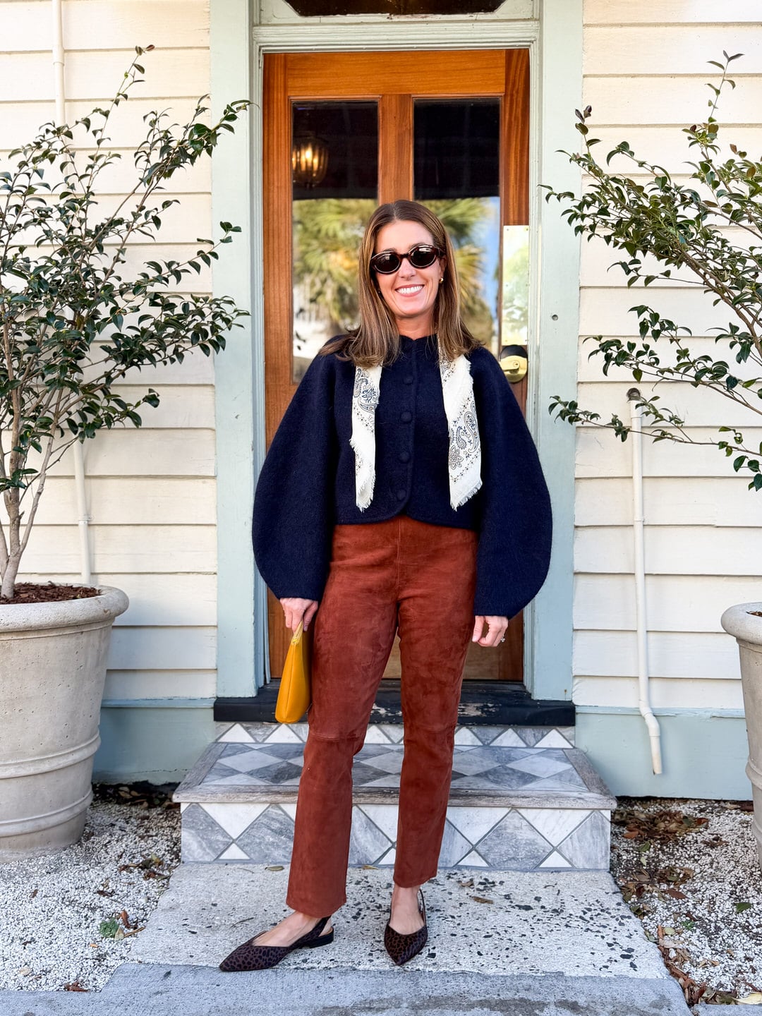 sezane suede pants for fall 2026