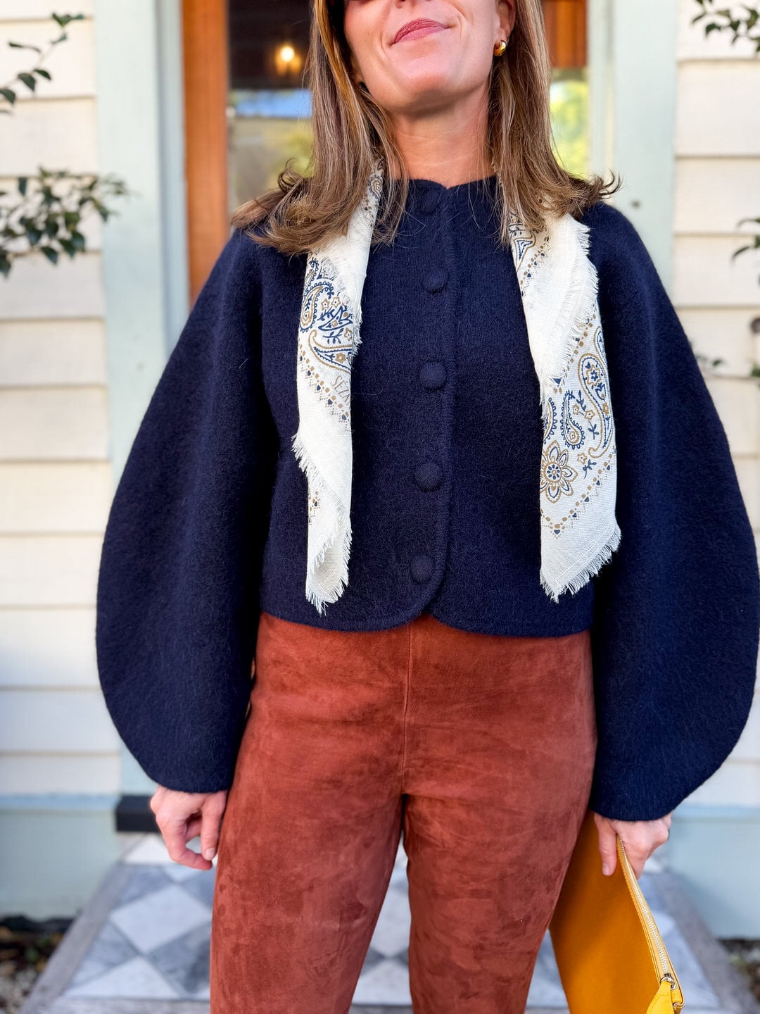 sezane best cardigans for fall